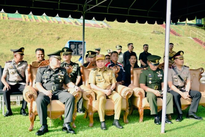 
					Wakil bupati Pidie Hadiri Pembukaan Pendidikan Prajurit Infanteri di Markas Komando Dodiklatpur Rindam IM, Tiro