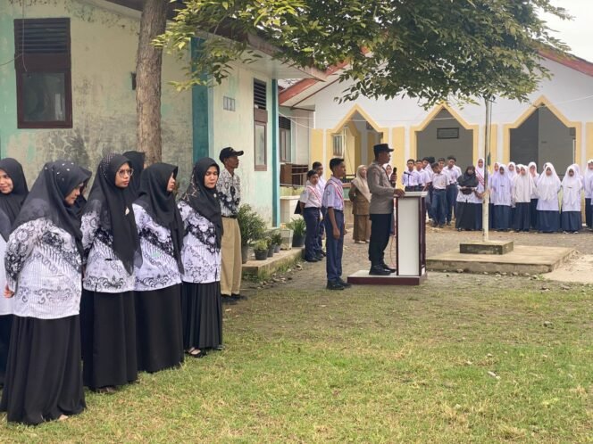 
					Polres Pidie Jaya Ajak Pelajar Bijak Bermedia Sosial dan Tertib Berlalu Lintas