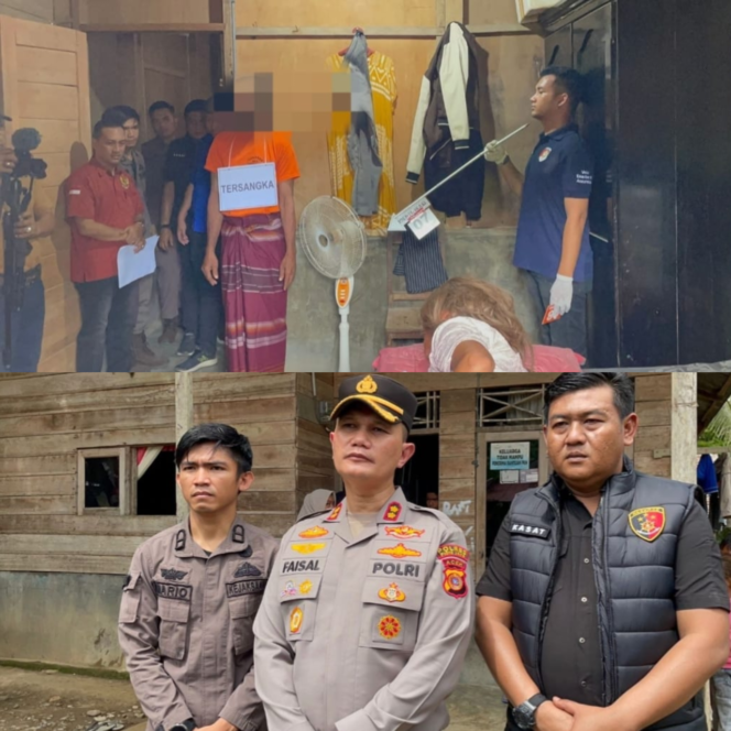 
					Polisi Peragakan 18 Adegan Pembunuhan Istri oleh Suami di Pidie Jaya
