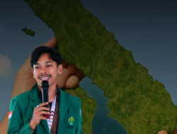 Muhammad Furqan Ketua umum lembaga pers mahasiswa hukum Unimal) (dok/M. Furqan)