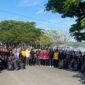 Teks Photo : seluruh mahasiswa fh unimal bersama dengan Stakeholder kota Lhokseumawe yang turut membersamai pada kegiatan losih.