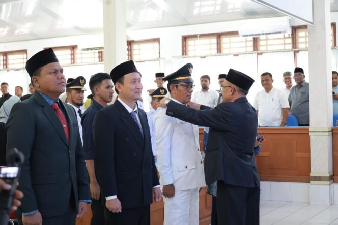 
					Bupati Pidie, H. Sarjani Abdullah Lantik 61 Pejabat di Lingkungan Pemkab Pidie