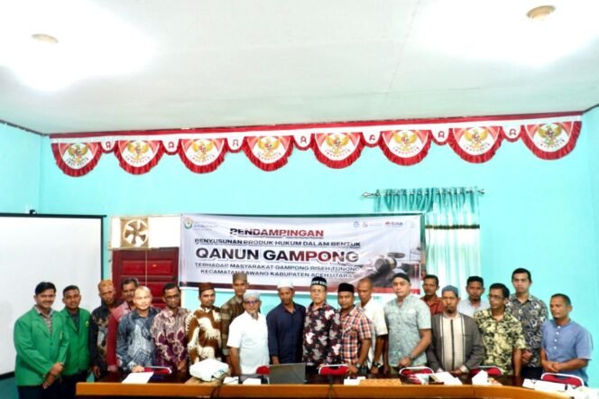 
					Dosen Fakultas Hukum Unimal Gelar PKM di Aceh Utara, Dampingi Penyusunan Qanun Gampong
